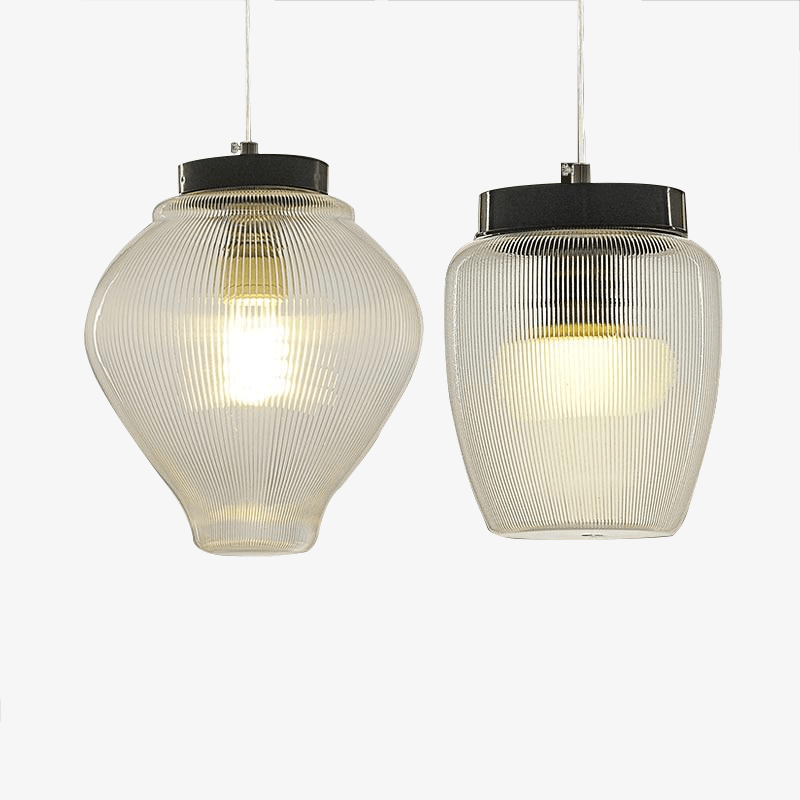 Suspension Lumineuse en Verre Design LED | Marco Lucetti