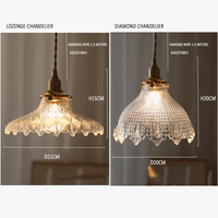 Suspension Lumineuse en Verre Transparent | Marco Lucetti