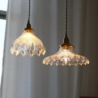 Suspension Lumineuse en Verre Transparent | Marco Lucetti