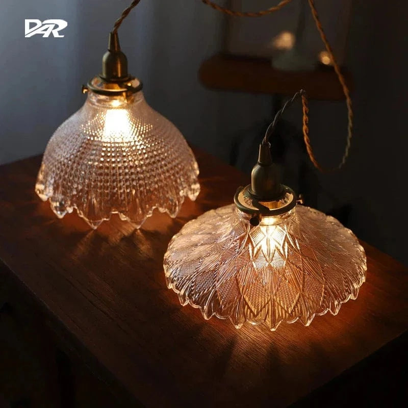 Suspension Lumineuse en Verre Transparent | Marco Lucetti