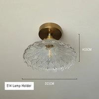 Suspension Lumineuse en Verre Transparent | Marco Lucetti B
