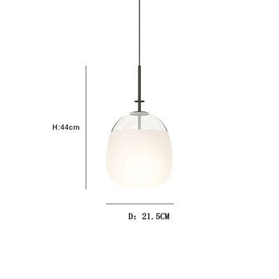 Suspension Lumineuse en Verre Unique | Marco Lucetti B