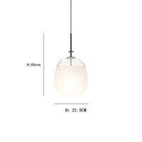 Suspension Lumineuse en Verre Unique | Marco Lucetti B