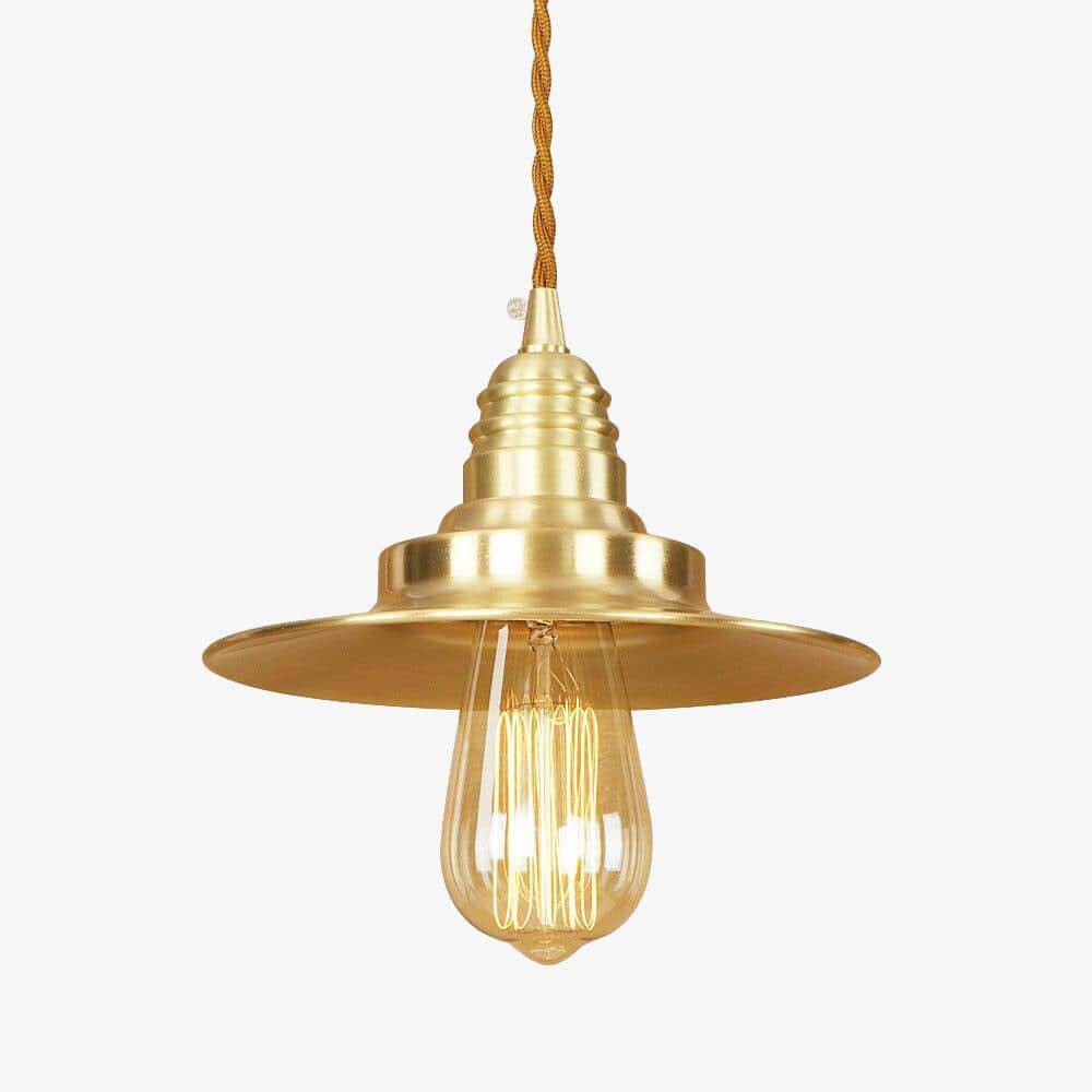 Suspension lumineuse LED dorée Loft Novelty | Marco Lucetti