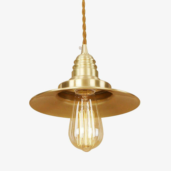 Suspension lumineuse LED dorée Loft Novelty | Marco Lucetti