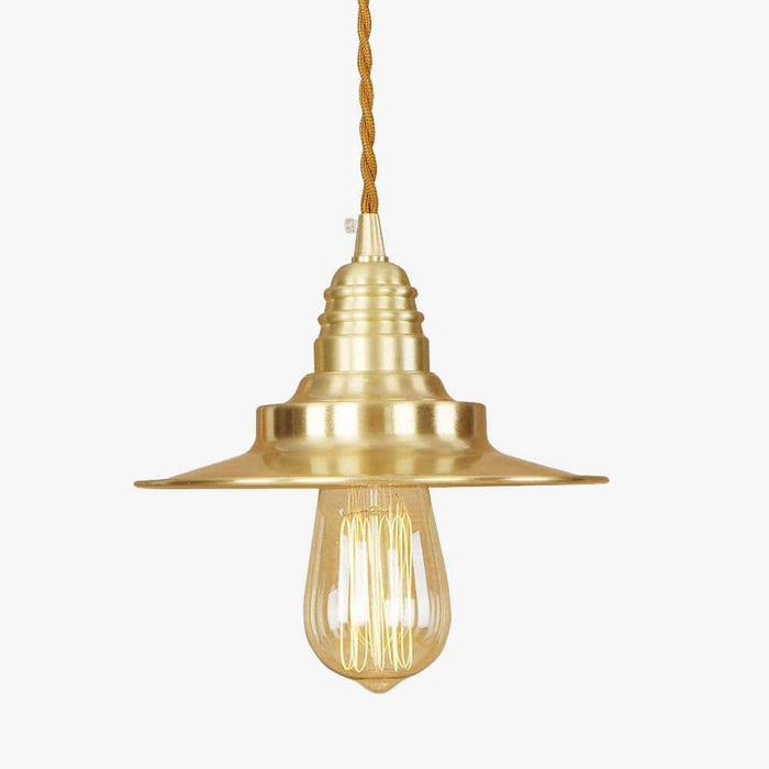 Suspension lumineuse LED dorée Loft Novelty | Marco Lucetti