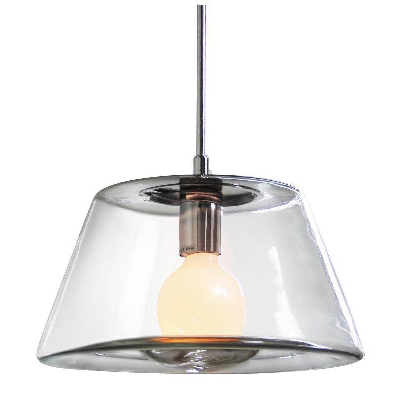 Suspension lumineuse LED en verre triangulaire | Marco Lucetti