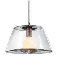 Suspension lumineuse LED en verre triangulaire | Marco Lucetti