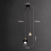 Suspension lumineuse LED Thea Dual Glow | Marco Lucetti
