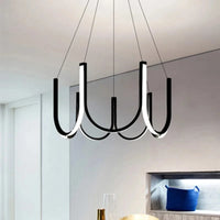 Suspension lumineuse LED "U Nordic" créative postmoderne | Marco Lucetti