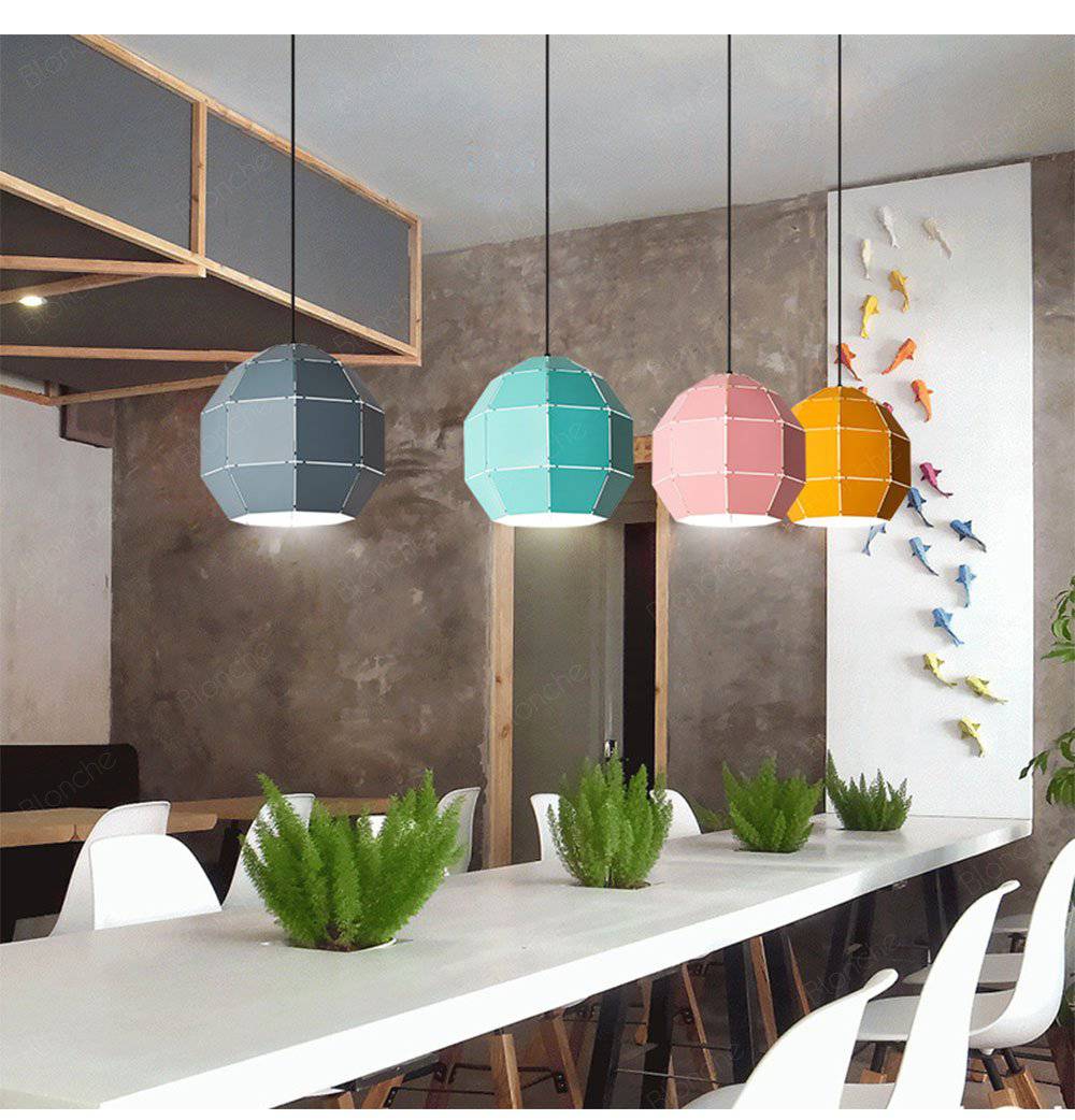 Suspension Lumineuse Métallique "Sphère Chromatique" | Marco Lucetti