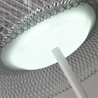 Suspension lumineuse nordique en filet design décorative cage en fer LED | Marco Lucetti