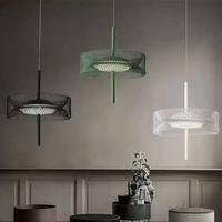 Suspension lumineuse nordique en filet design décorative cage en fer LED | Marco Lucetti