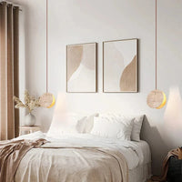 Suspension Lumineuse Nordique Scandi Wabi Sabi Jaune Piedra LED | Marco Lucetti