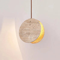 Suspension Lumineuse Nordique Scandi Wabi Sabi Jaune Piedra LED | Marco Lucetti