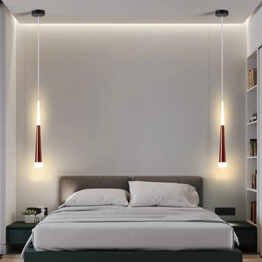 Suspension lumineuse pour cuisine et salle à manger - Collection Nordique Long Tube | Marco Lucetti