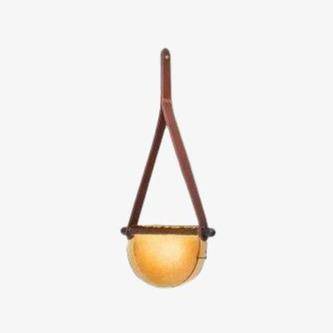 Suspension lumineuse rétro avec demi-cercles colorés | Marco Lucetti A