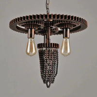 Suspension Lumineuse Vintage Industrielle en Fer pour Restaurant, Café et Bar | Marco Lucetti