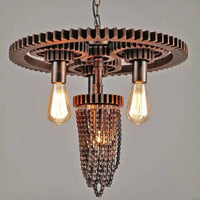 Suspension Lumineuse Vintage Industrielle en Fer pour Restaurant, Café et Bar | Marco Lucetti