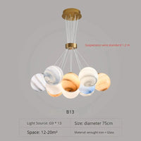 Suspension Lunaire Design Moderne | Marco Lucetti B13 / Changeable