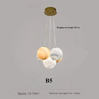 Suspension Lunaire Design Moderne | Marco Lucetti B5 / Changeable