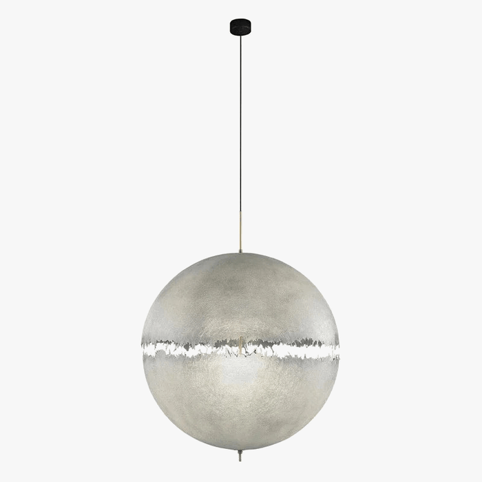 Suspension lune LED de style italien PostKrisi en fibre de verre | Marco Lucetti