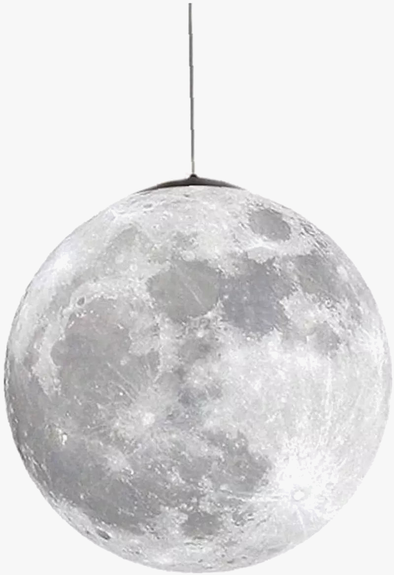 Suspension Lune LED - Ambiance Lumineuse pour la Maison