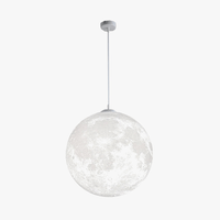 Suspension Lune LED pour Salon Salle à Manger Chambre Barre Table Lumières | Marco Lucetti