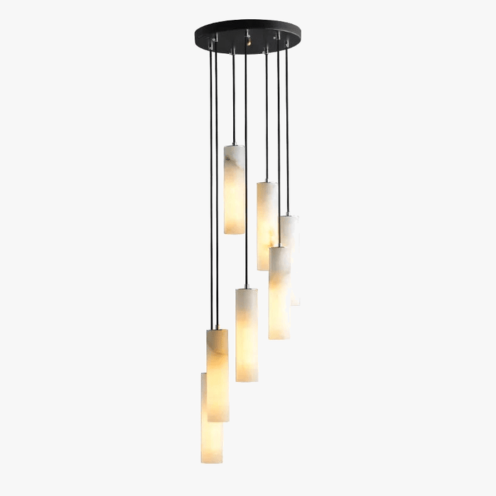 Suspension lustre design "Eclat de Marbre" avec fil réglable | Marco Lucetti