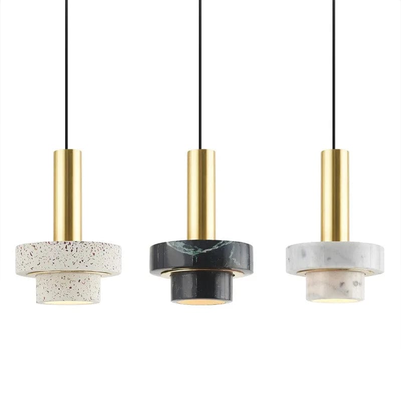 Suspension Lustre Nordique Luxe Moderne en Marbre pour Restaurant, Couloir, Café et Bar | Marco Lucetti
