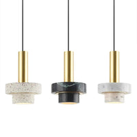 Suspension Lustre Nordique Luxe Moderne en Marbre pour Restaurant, Couloir, Café et Bar | Marco Lucetti