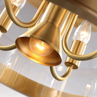 Suspension Luxe Cuivre et Verre pour Intérieur Moderne et Élégant | Marco Lucetti
