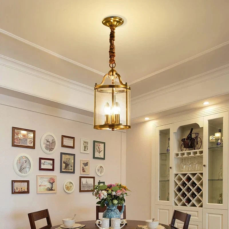 Suspension Luxe Cuivre et Verre pour Intérieur Moderne et Élégant | Marco Lucetti