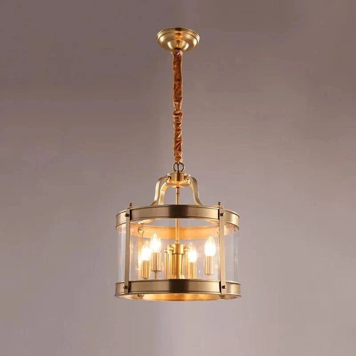 Suspension Luxe Cuivre et Verre pour Intérieur Moderne et Élégant | Marco Lucetti