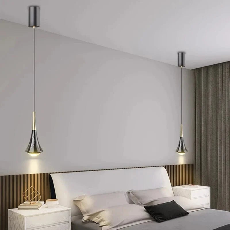 Suspension Luxe Double Lumière | Marco Lucetti