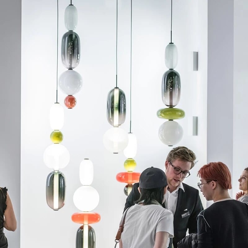 Suspension Luxe en Verre Nouvé. | Marco Lucetti