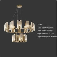 Suspension Luxe LED en Marbre Naturel | Marco Lucetti