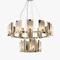 Suspension Luxe LED en Marbre Naturel | Marco Lucetti