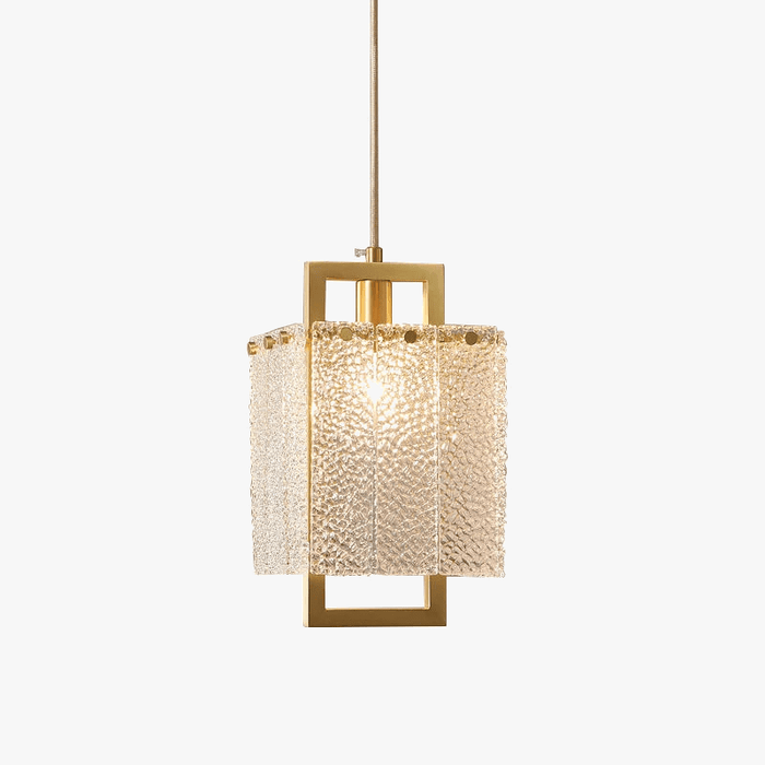 Suspension Luxe Moderne en Cuivre Doré pour Chevet, Salon et Salle à Manger | Marco Lucetti