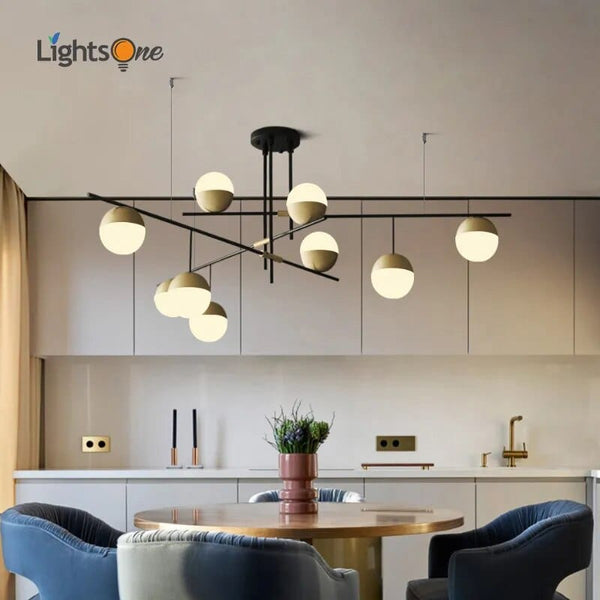 Suspension Luxe Post-Moderne - Idéale pour Salon | Marco Lucetti