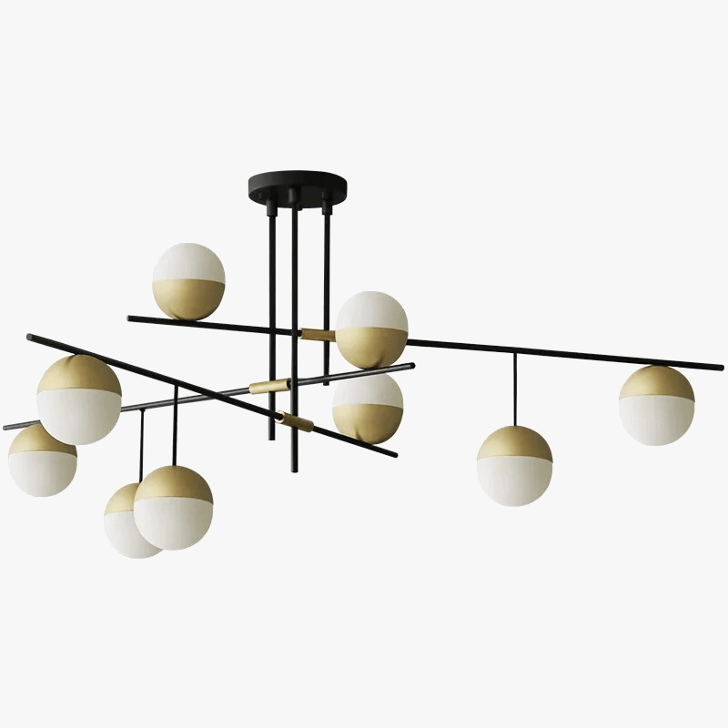Suspension Luxe Post-Moderne - Idéale pour Salon | Marco Lucetti