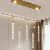 Suspension luxueuse en cristal. | Marco Lucetti