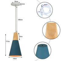 Suspension Macaron Nordique en Bois 3 Têtes pour Bar & Restaurant | Marco Lucetti C11