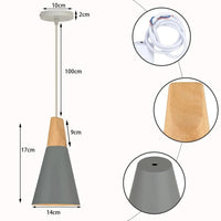 Suspension Macaron Nordique en Bois 3 Têtes pour Bar & Restaurant | Marco Lucetti C12