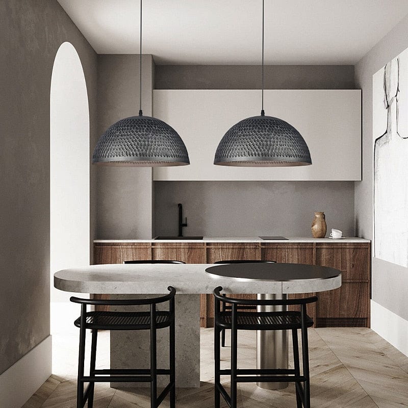 Suspension Merinos en métal écaillé | Marco Lucetti