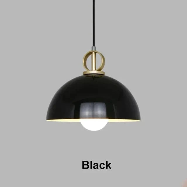Suspension Métal Colorée Moderne | Marco Lucetti Noir / Blanc froid