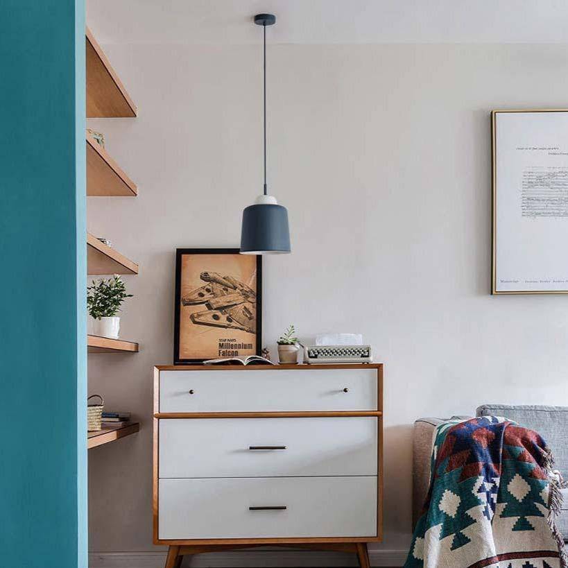 Suspension Métal Industriel Colorée | Marco Lucetti