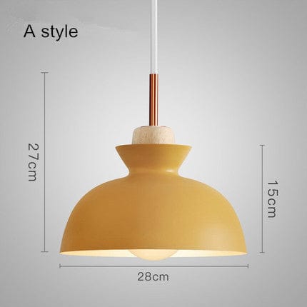 Suspension métal : Nordic Shapes Palette | Marco Lucetti A - Jaune