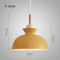 Suspension métal : Nordic Shapes Palette | Marco Lucetti A - Jaune
