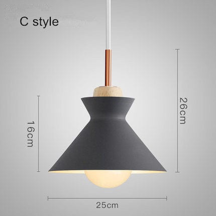 Suspension métal : Nordic Shapes Palette | Marco Lucetti C - Gris
